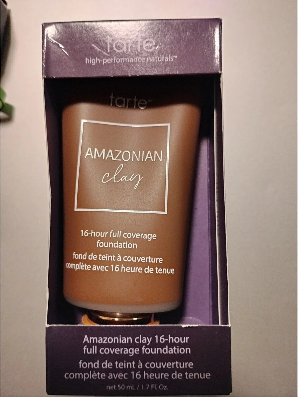Tarte Amazonian clay 16-hour full - 57N - Rich Neutral 1.7oz